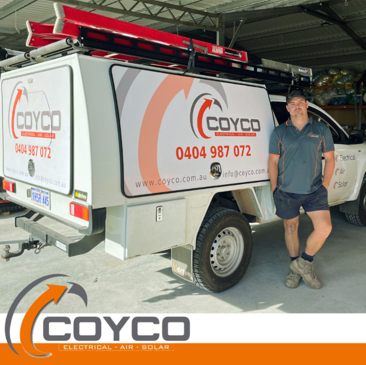 Coyco Vehicle and Mick a Coyco Rockingham Electrician for Electrical Solar and Aircon