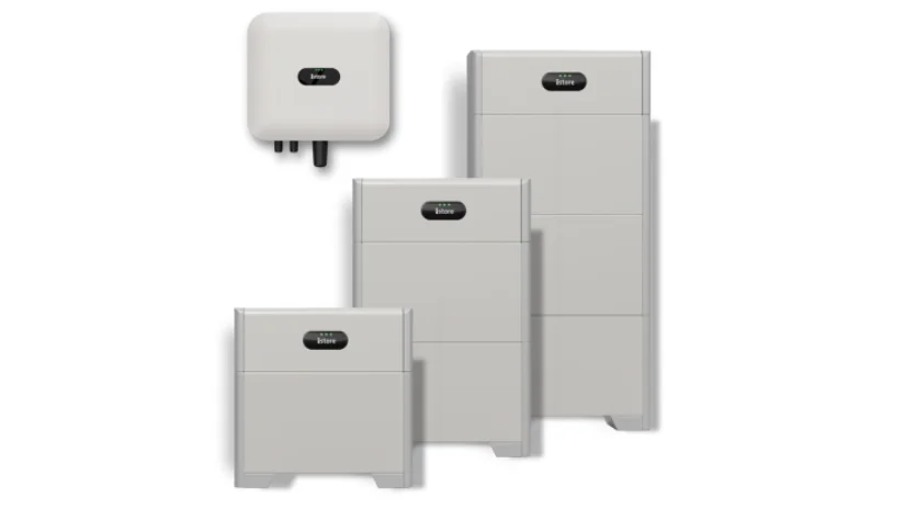 iStore inverter and battery range on white background for COYCO installation
